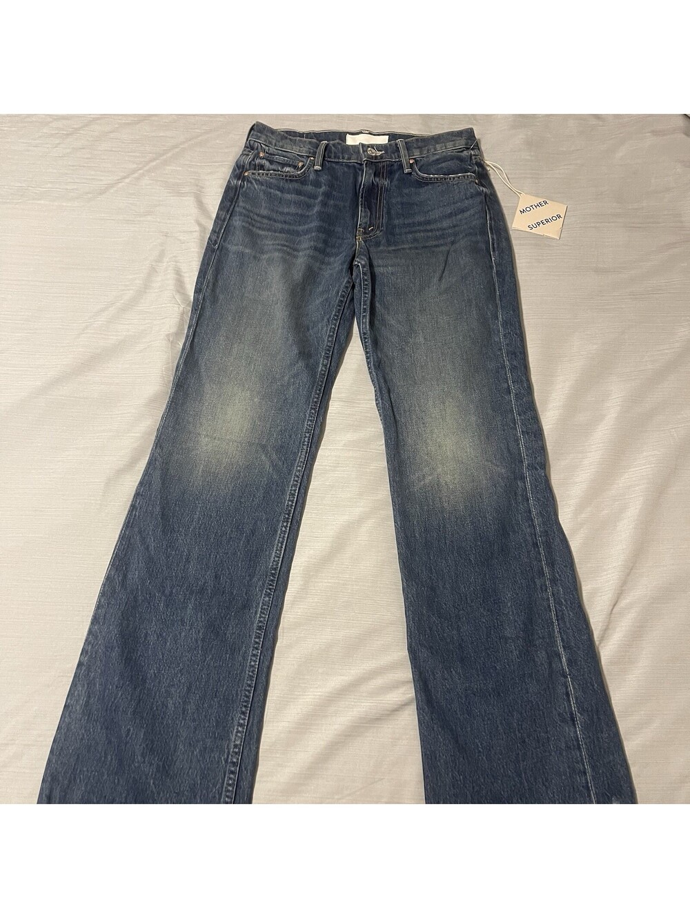MOTHER The Reifler After Midnight Blue Straight Leg Jeans 11328-313
